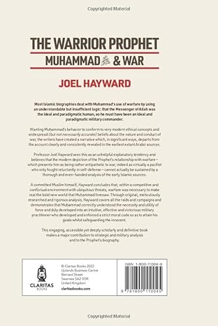 The Warrior Prophet Muhammad and War